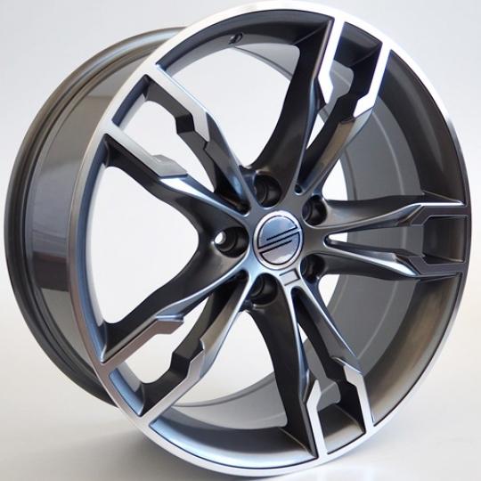 Ratlankiai 4R GRIP GREYFM 5X112 R18 9,0 ET44