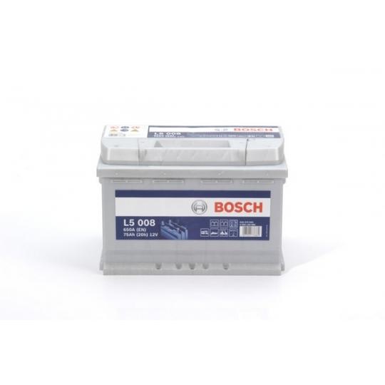 Akumuliatoriai BOSCH L5008 75 AH 650 EN