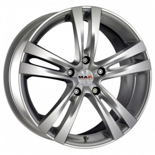 Ratlankiai MAK ZENITH (MAX LOAD 705 KG) MADE IN ITALY HYPER SILVER NEW HS2 4X108 R15 6,5 ET25