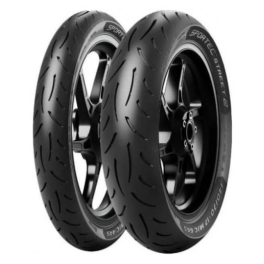 Padangos METZELER SPORTEC STREET 2 90 90 -14 46S TL FRONT/REAR