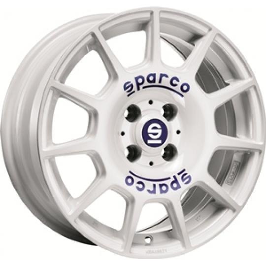 Ratlankiai SPARCO TERRA WHITEBL 4X100 R16 7,0 ET37