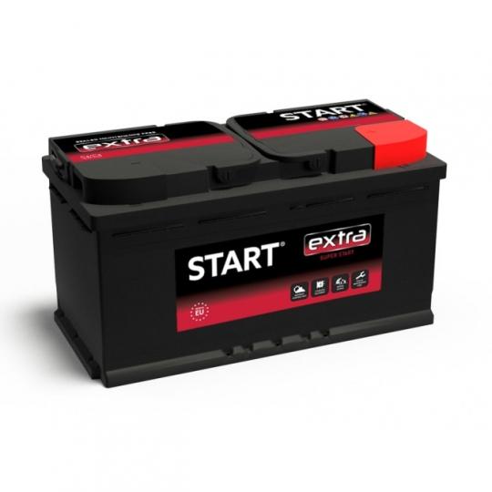 Akumuliatoriai START START EXTRA R+ 100 AH 840 EN