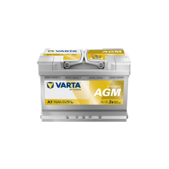 Akumuliatoriai VARTA A7 70 AH 760 EN