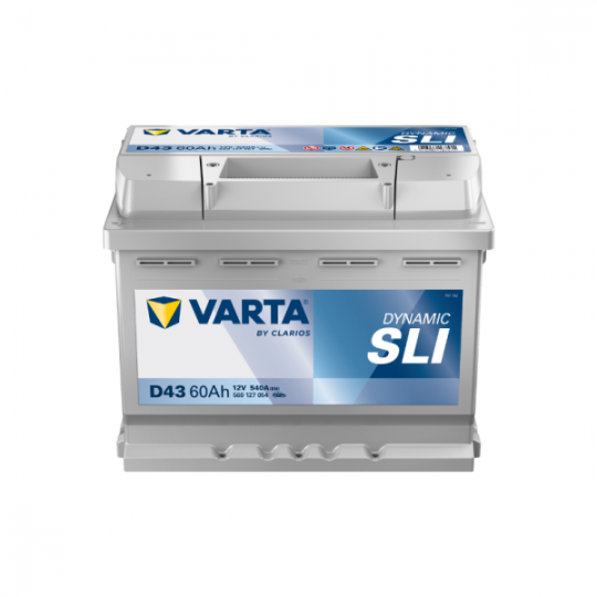 Akumuliatoriai VARTA D43 60 AH 540 EN