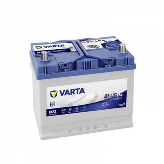 Akumuliatorius VARTA N72 72 AH 760 EN