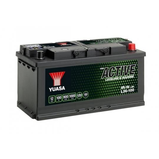 Akumuliatoriai YUASA L36-100 100 AH 900 EN
