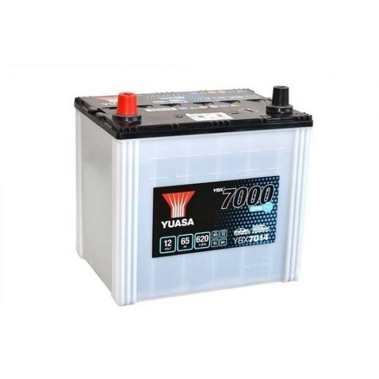 Akumuliatoriai YUASA YBX7014 65 AH 620 EN