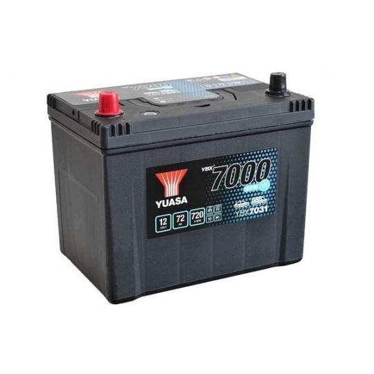 Akumuliatoriai YUASA YBX7031 72 AH 720 EN